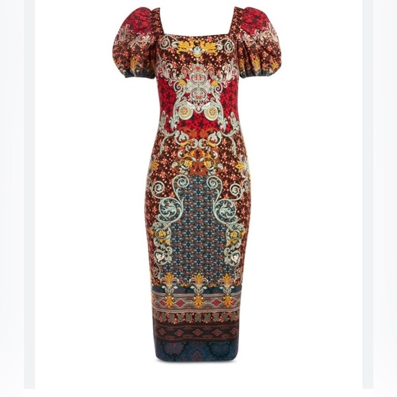 Alice and Olivia Lexia Bodycon Bold Dress Size 2 - Picture 4 of 12